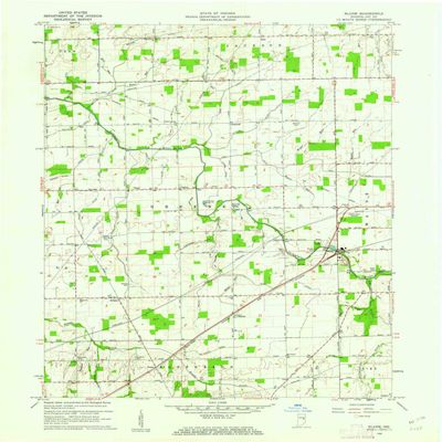 YellowMaps Blaine in topo map, 1:24000 Scale, 7.5 X 7.5 Minute, Historical, 1960, Updated 1961, 26.9 x 22.1 in - Polypropylene