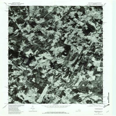 YellowMaps Earlysville VA topo map, 1:24000 Scale, 7.5 X 7.5 Minute, Historical, 1977, Updated 1982, 26.8 x 21.9 in - Polypropylene