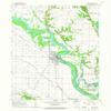 Wapello IA topo map, 1:24000 Scale, 7.5 X 7.5 Minute, Historical, 1965, Updated 1967, 27 x 22 in - Polypropylene view 1