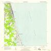 YellowMaps Virginia Beach VA topo map, 1:24000 Scale, 7.5 X 7.5 Minute, Historical, 1955, Updated 1958, 27 x 22 in - Tyvek view 1