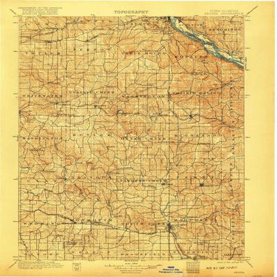 YellowMaps Peosta IA topo map, 1:125000 Scale, 30 X 30 Minute, Historical, 1901, Updated 1917, 19.8 x 16 in - Tyvek