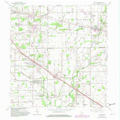 YellowMaps Acton in topo map, 1:24000 Scale, 7.5 X 7.5 Minute, Historical, 1962, Updated 1982, 27 x 22 in - Polypropylene