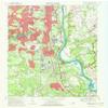 YellowMaps Drewrys Bluff VA topo map, 1:24000 Scale, 7.5 X 7.5 Minute, Historical, 1969, Updated 1971, 27 x 22.1 in - Tyvek view 1