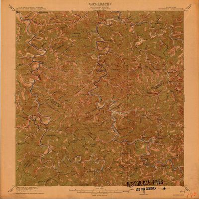 YellowMaps Buckhorn KY topo map, 1:62500 Scale, 15 X 15 Minute, Historical, 1913, 20.1 x 16.7 in - Tyvek