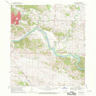 YellowMaps Bertram IA topo map, 1:24000 Scale, 7.5 X 7.5 Minute, Historical, 1968, Updated 1970, 27 x 22.1 in - Polypropylene