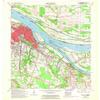 YellowMaps Paducah East KY topo map, 1:24000 Scale, 7.5 X 7.5 Minute, Historical, 1958, Updated 1968, 27.4 x 23 in - Tyvek view 1