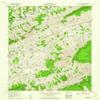 YellowMaps Elk Garden VA topo map, 1:24000 Scale, 7.5 X 7.5 Minute, Historical, 1958, Updated 1960, 27 x 22 in - Polypropylene view 1