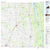 YellowMaps Murray KY topo map, 1:100000 Scale, 30 X 60 Minute, Historical, 1986, Updated 1986, 25 x 41.2 in - Tyvek view 1