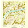 YellowMaps Owen in topo map, 1:24000 Scale, 7.5 X 7.5 Minute, Historical, 1954, Updated 1956, 27.4 x 23 in - Polypropylene view 1