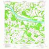 YellowMaps Sterling VA topo map, 1:24000 Scale, 7.5 X 7.5 Minute, Historical, 1952, Updated 1965, 27 x 22 in - Tyvek view 1