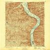 YellowMaps Waukon IA topo map, 1:125000 Scale, 30 X 30 Minute, Historical, 1903, Updated 1929, 19.8 x 16.5 in - Polypropylene view 1