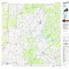 YellowMaps Campbellsville KY topo map, 1:100000 Scale, 30 X 60 Minute, Historical, 1986, Updated 1986, 25 x 41.2 in - Tyvek view 1