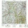 YellowMaps Indianapolis in topo map, 1:250000 Scale, 1 X 2 Degree, Historical, 1953, Updated 1976, 22.1 x 32.1 in - Tyvek view 1