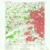 YellowMaps Fort Wayne West in topo map, 1:24000 Scale, 7.5 X 7.5 Minute, Historical, 1963, Updated 1965, 26.9 x 22.1 in - Polypropylene view 1