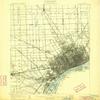 YellowMaps Detroit MI topo map, 1:62500 Scale, 15 X 15 Minute, Historical, 1905, 19.7 x 16.5 in - Tyvek view 1