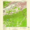 YellowMaps Wilkes Barre West PA topo map, 1:24000 Scale, 7.5 X 7.5 Minute, Historical, 1947, Updated 1958, 26.8 x 22 in - Polypropylene view 1