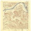 Tell City in topo map, 1:62500 Scale, 15 X 15 Minute, Historical, 1903, Updated 1934, 20.2 x 17 in - Tyvek view 1