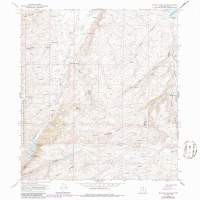 Mc Kay Hollow UT topo map, 1:24000 Scale, 7.5 X 7.5 Minute, Historical, 1968, Updated 1986, 26.8 x 21.9 in - Tyvek