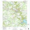 YellowMaps Batavia OH topo map, 1:24000 Scale, 7.5 X 7.5 Minute, Historical, 1965, Updated 1992, 27 x 22.1 in - Tyvek view 1