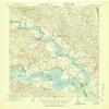 YellowMaps New Kent VA topo map, 1:62500 Scale, 15 X 15 Minute, Historical, 1919, Updated 1951, 20.9 x 17 in - Polypropylene view 1