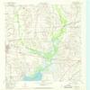Culleoka TX topo map, 1:24000 Scale, 7.5 X 7.5 Minute, Historical, 1960, Updated 1969, 27 x 23 in - Polypropylene view 1