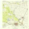 YellowMaps Kingsville TX topo map, 1:62500 Scale, 15 X 15 Minute, Historical, 1954, Updated 1956, 20.9 x 18 in - Polypropylene view 1