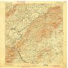 YellowMaps Lexington VA topo map, 1:125000 Scale, 30 X 30 Minute, Historical, 1894, Updated 1900, 19.9 x 16.4 in - Polypropylene view 1