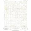 YellowMaps Almont West ND topo map, 1:24000 Scale, 7.5 X 7.5 Minute, Historical, 1980, Updated 1980, 27 x 22.1 in - Polypropylene view 1
