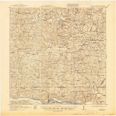 YellowMaps White Plains VA topo map, 1:62500 Scale, 15 X 15 Minute, Historical, 1920, Updated 1944, 20.9 x 17 in - Polypropylene