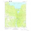 YellowMaps Au Train MI topo map, 1:62500 Scale, 15 X 15 Minute, Historical, 1958, Updated 1979, 21.9 x 18 in - Polypropylene view 1