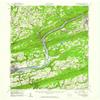 YellowMaps Shickshinny PA topo map, 1:62500 Scale, 15 X 15 Minute, Historical, 1955, Updated 1960, 21 x 17.1 in - Polypropylene view 1