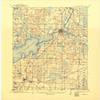 YellowMaps Koshkonong WI topo map, 1:62500 Scale, 15 X 15 Minute, Historical, 1906, Updated 1932, 21.1 x 17.3 in - Polypropylene view 1