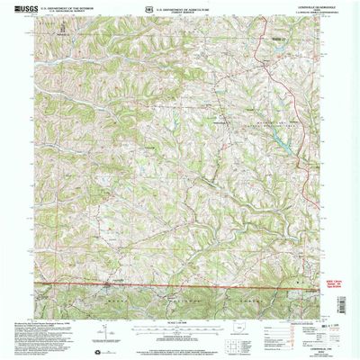 YellowMaps Lewisville OH topo map, 1:24000 Scale, 7.5 X 7.5 Minute, Historical, 2002, Updated 2006, 26.8 x 21.9 in - Polypropylene