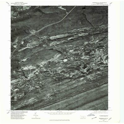 YellowMaps Minersville PA topo map, 1:24000 Scale, 7.5 X 7.5 Minute, Historical, 1976, Updated 1979, 26.8 x 21.9 in - Polypropylene