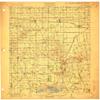 YellowMaps Alger OH topo map, 1:62500 Scale, 15 X 15 Minute, Historical, 1915, 20.2 x 16.5 in - Polypropylene view 1