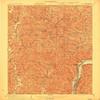 YellowMaps Athalia OH topo map, 1:62500 Scale, 15 X 15 Minute, Historical, 1908, 19.8 x 16.5 in - Polypropylene view 1