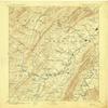 YellowMaps Woodstock VA topo map, 1:125000 Scale, 30 X 30 Minute, Historical, 1892, Updated 1912, 20 x 16.5 in - Tyvek view 1