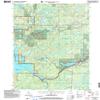 YellowMaps Barker Lake WI topo map, 1:24000 Scale, 7.5 X 7.5 Minute, Historical, 2005, Updated 2006, 27.5 x 22.1 in - Polypropylene view 1