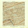 YellowMaps Millerstown PA topo map, 1:62500 Scale, 15 X 15 Minute, Historical, 1907, Updated 1947, 20.8 x 17.1 in - Tyvek view 1