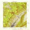 YellowMaps Altoona PA topo map, 1:62500 Scale, 15 X 15 Minute, Historical, 1920, Updated 1954, 21 x 17 in - Polypropylene