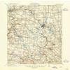 YellowMaps Mercer PA topo map, 1:62500 Scale, 15 X 15 Minute, Historical, 1913, Updated 1944, 20.9 x 17 in - Polypropylene view 1