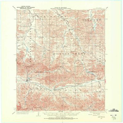 YellowMaps Strum WI topo map, 1:62500 Scale, 15 X 15 Minute, Historical, 1927, Updated 1972, 21.2 x 17.3 in - Polypropylene