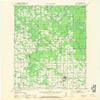 YellowMaps Athens WI topo map, 1:48000 Scale, 15 X 15 Minute, Historical, 1951, Updated 1970, 27.3 x 22.5 in - Tyvek view 1