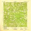 YellowMaps Howertons VA topo map, 1:31680 Scale, 7.5 X 7.5 Minute, Historical, 1945, 21.8 x 18 in - Polypropylene view 1