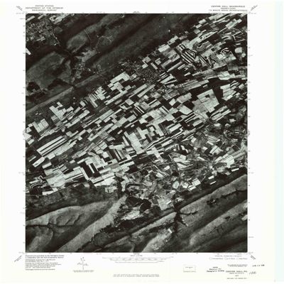 YellowMaps Centre Hall PA topo map, 1:24000 Scale, 7.5 X 7.5 Minute, Historical, 1977, Updated 1979, 26.8 x 22 in - Tyvek