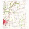 YellowMaps Piqua East OH topo map, 1:24000 Scale, 7.5 X 7.5 Minute, Historical, 1961, Updated 1968, 26.9 x 22.1 in - Tyvek view 1