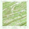 YellowMaps Kyles Ford TN topo map, 1:24000 Scale, 7.5 X 7.5 Minute, Historical, 1969, Updated 1970, 27.3 x 22 in - Tyvek view 1