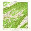 YellowMaps Allensville PA topo map, 1:62500 Scale, 15 X 15 Minute, Historical, 1935, Updated 1963, 21 x 17 in - Polypropylene view 1