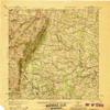 YellowMaps Middleburg VA topo map, 1:62500 Scale, 15 X 15 Minute, Historical, 1933, 21.3 x 16.7 in - Polypropylene view 1