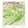 YellowMaps New Cumberland PA topo map, 1:62500 Scale, 15 X 15 Minute, Historical, 1956, Updated 1965, 21 x 17.1 in - Polypropylene view 1